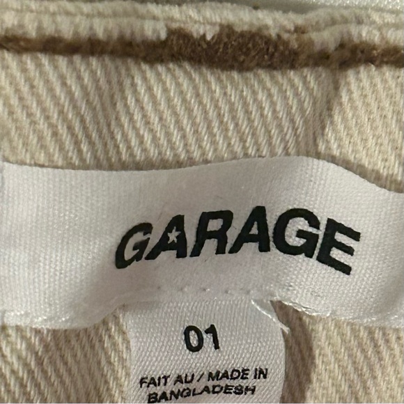 Garage Baggy High-rise Wide Leg Jeans in Cream/beige - Picture 6 of 7